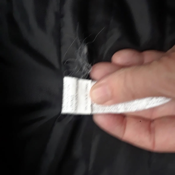 Zara Man Black Womens Trench Coat M Over Coat Rn 77302 Rope Wood Buttons B6 - Picture 4 of 5